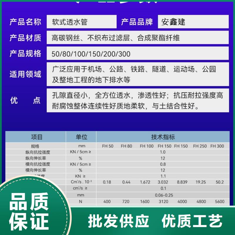 【軟式透水管】土工膜廠家直銷貨源充足