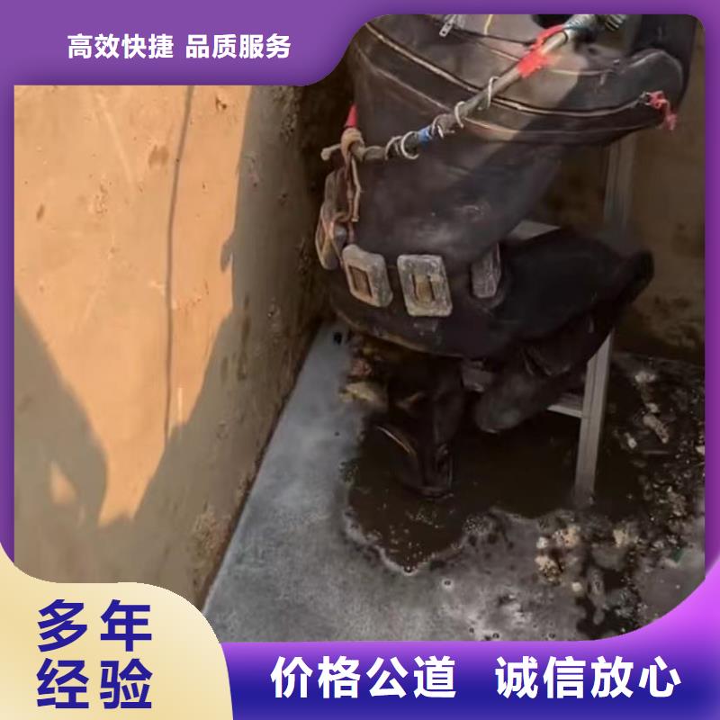 水下切割污水池换曝气头从业经验丰富