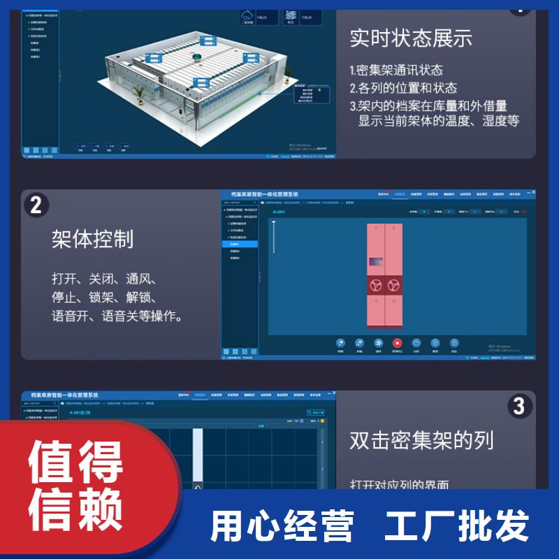 【手搖密集柜密集檔案柜精工打造】