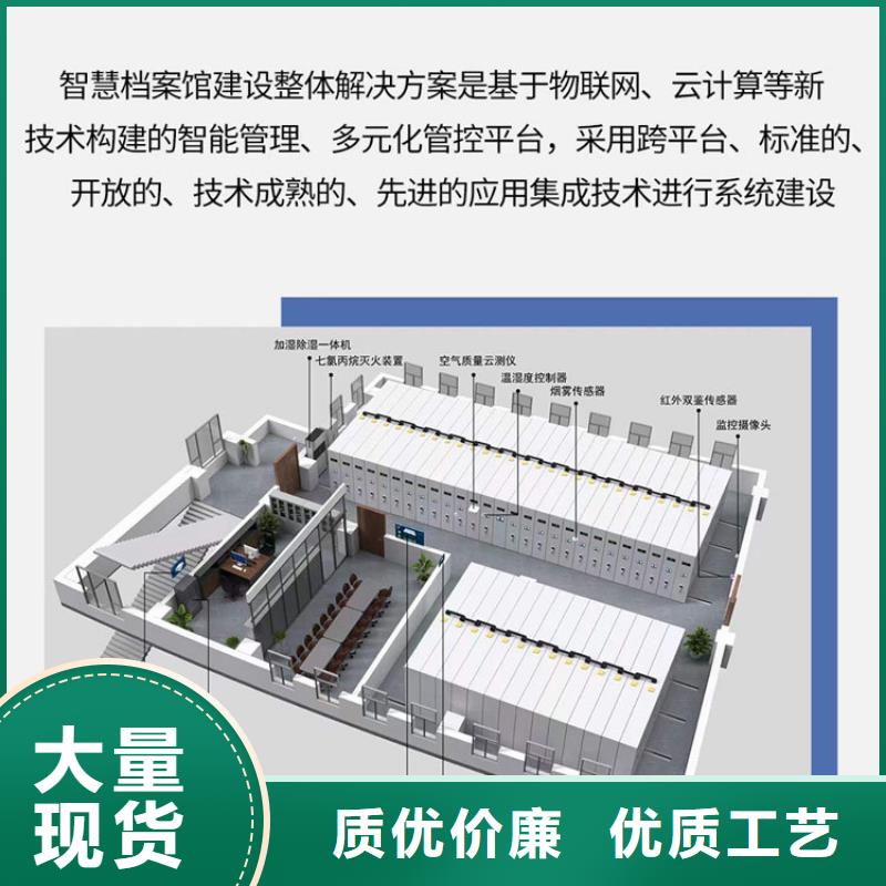 【手摇密集柜】-电动档案存放架工厂直销