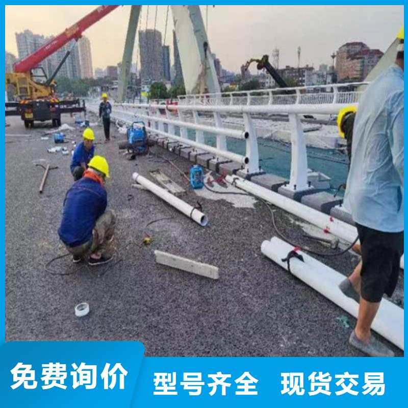 安新靜電噴塑防撞護(hù)欄加工廠定制