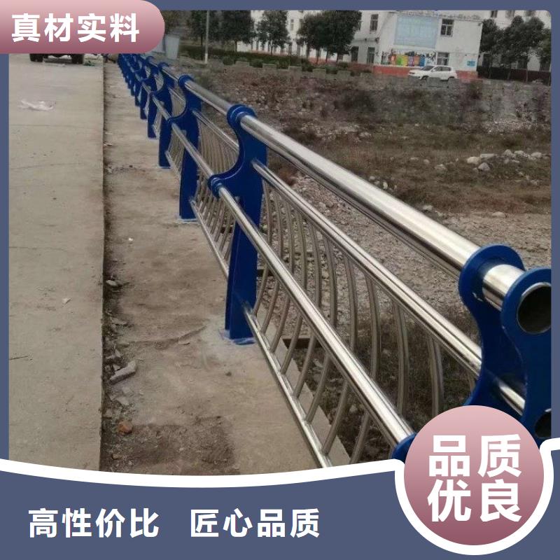 不銹鋼橋梁欄桿防撞立柱價格實在