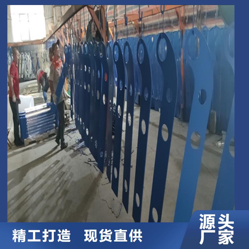 橋梁護欄立柱河道護欄價格實惠工廠直供