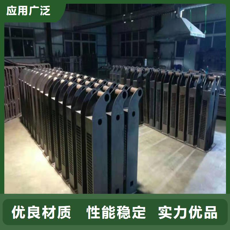 【橋梁護欄立柱】不銹鋼復合管護欄安裝簡單