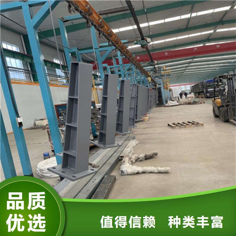 桥梁护栏立柱道路护栏自有生产工厂