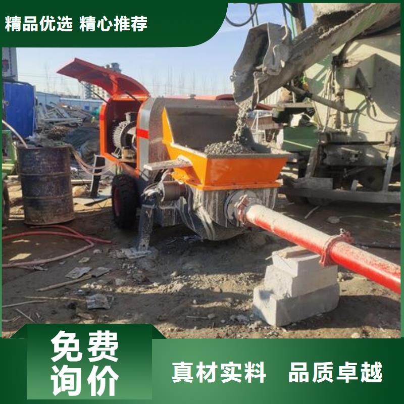 小型混凝土泵,柴油二次构造柱工程施工案例