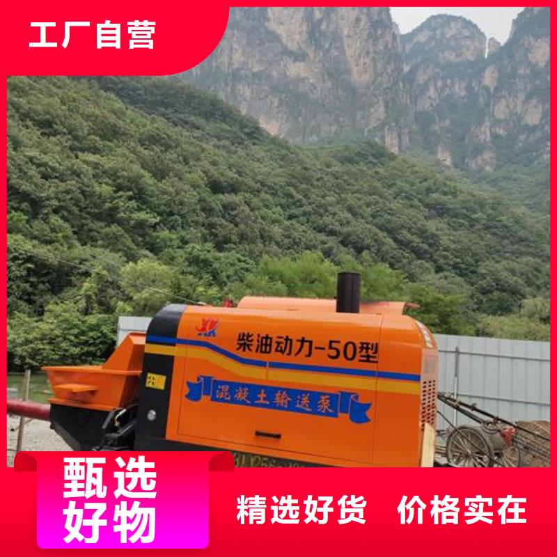 小型混凝土泵混凝土浇筑泵供应商