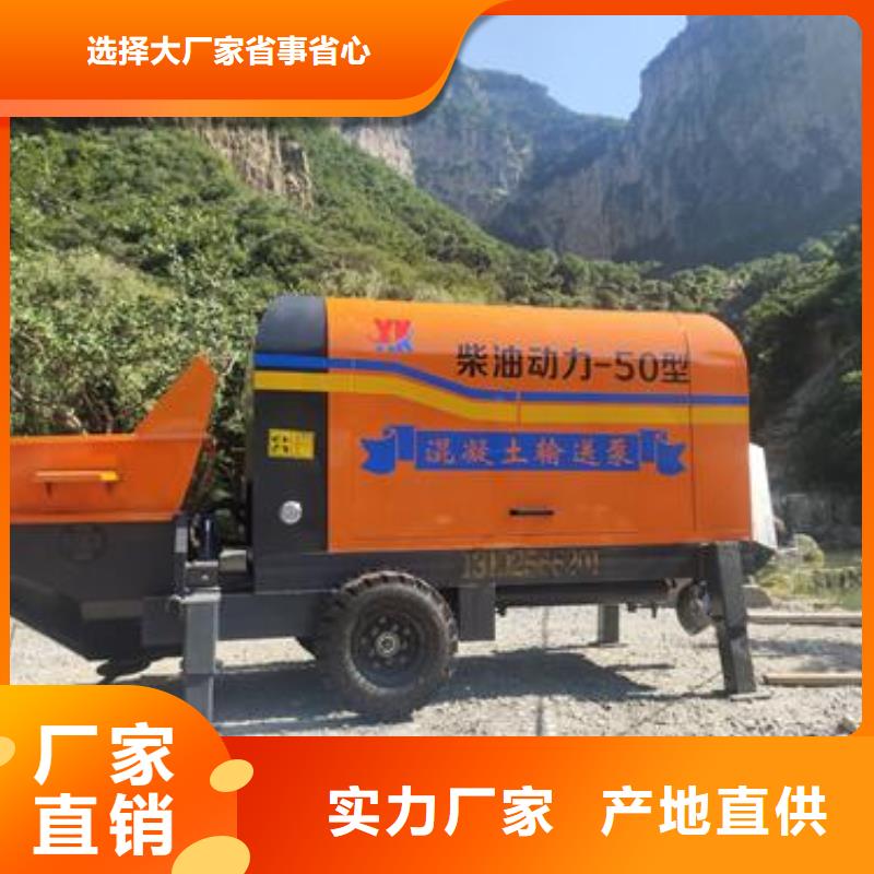 【小型混凝土泵】混凝土泵源頭廠家經驗豐富