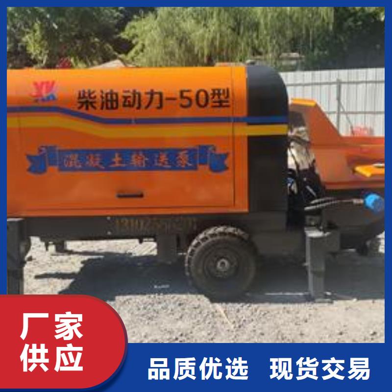 小型混凝土泵 护坡浇筑泵品质值得信赖