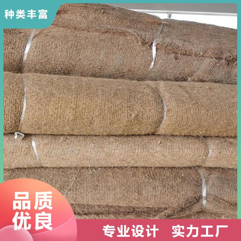 椰纖植生毯加筋抗沖生物毯來廠考察