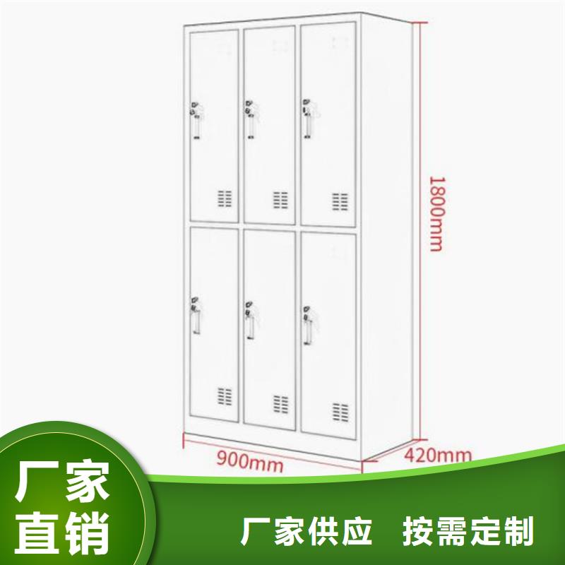 六门钢制书包柜钢制工艺书架