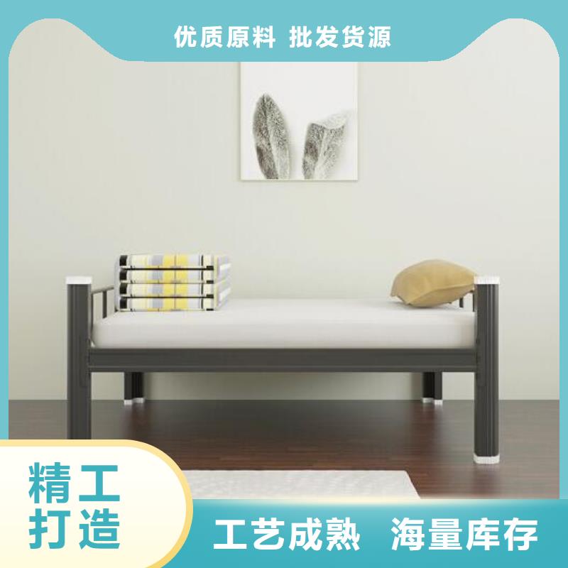单人床铁床食堂不锈钢餐桌