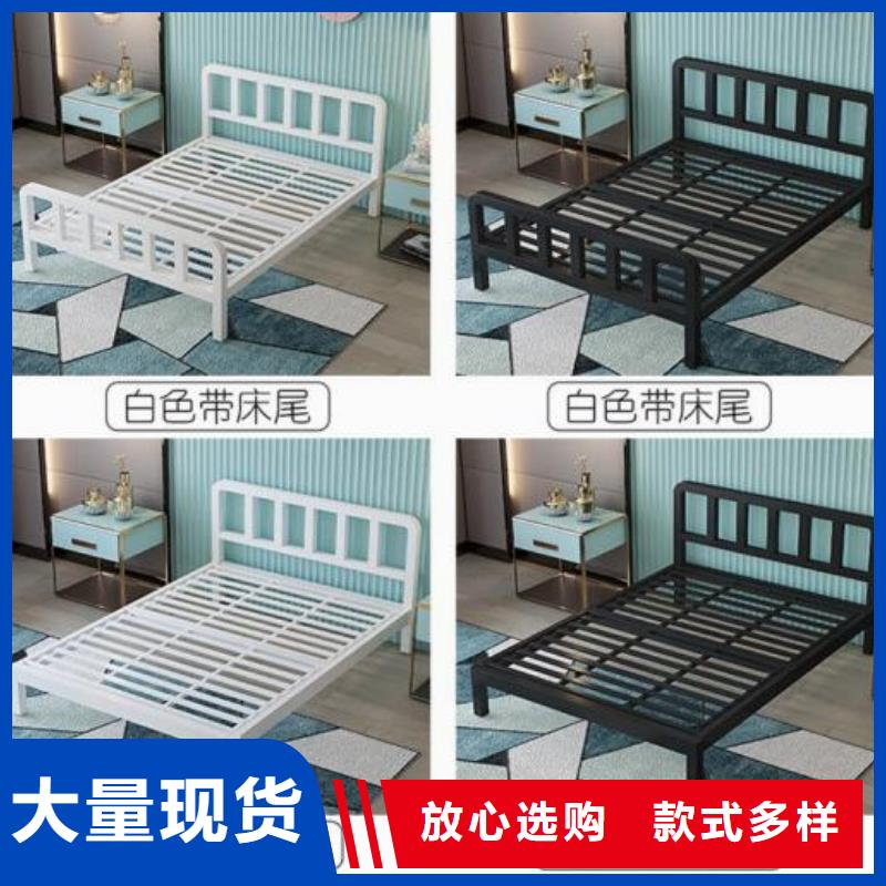 单人床铁床食堂不锈钢餐桌