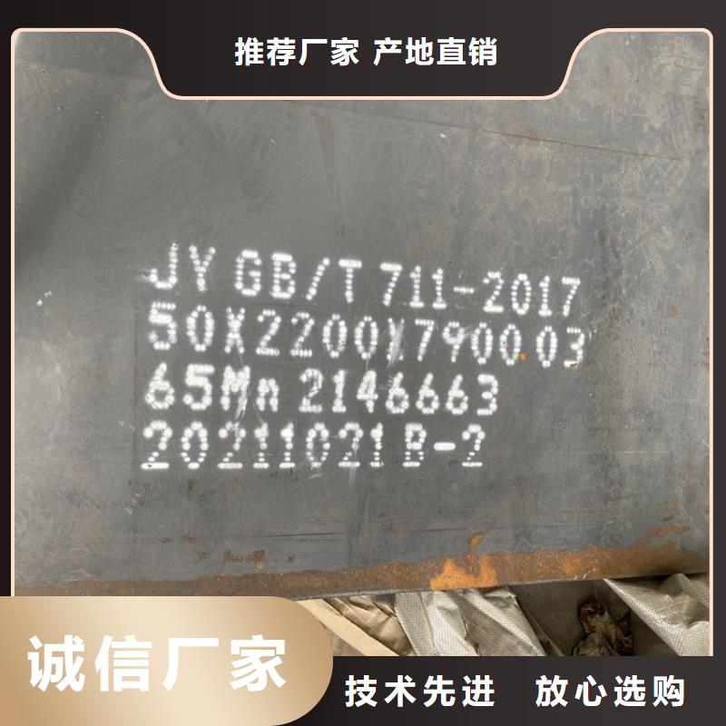 淮南鋼板65mn現貨廠家