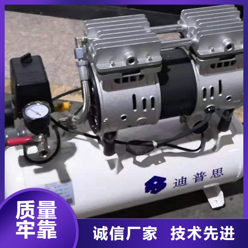 活塞式静音无油空压机空压机配件精致工艺