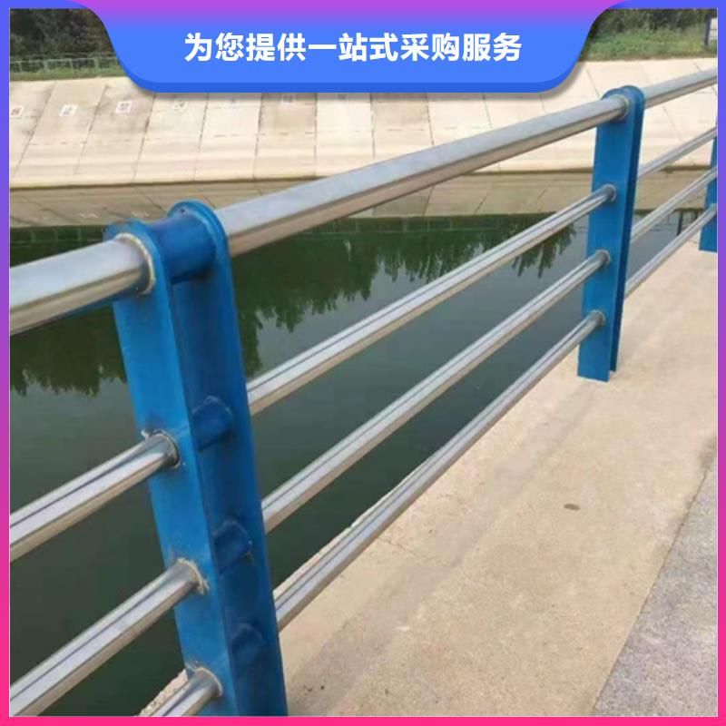 河道不銹鋼復合管護欄歡迎電詢認真做事