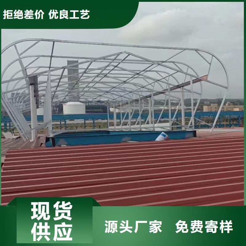 南通連體式三角形電動采光排煙天窗自重輕