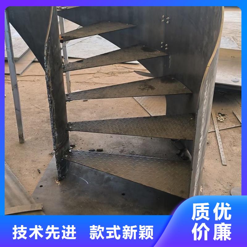 煙臺市福山鋼結構玻璃旋轉樓梯按時交付
