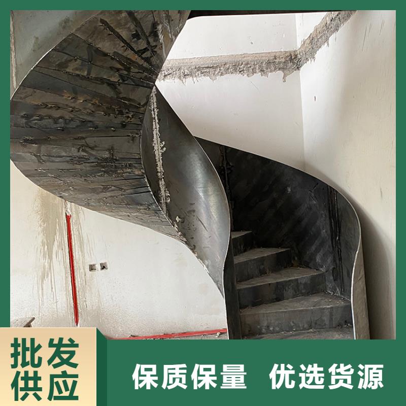 開封市禹王臺商場工裝卷板樓梯工藝精細(xì)