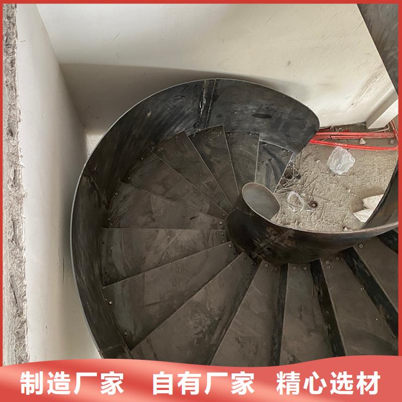煙臺市福山鋼結構玻璃旋轉樓梯按時交付