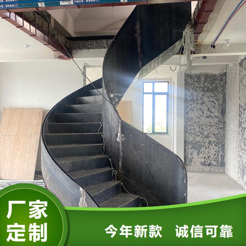 辦公樓高端螺旋鋼構梯加工定制