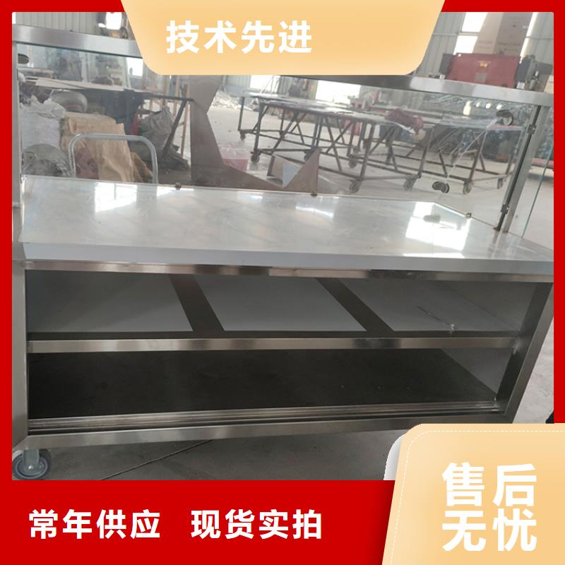 奶茶店操作臺多功能儲物