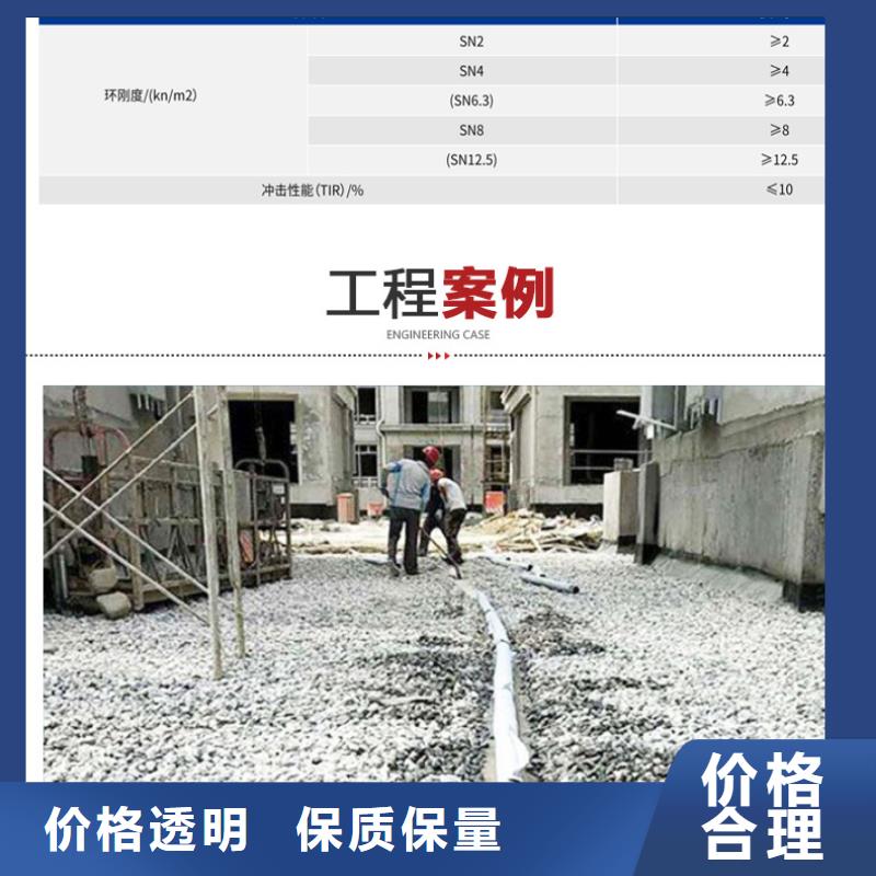 hdpe雙壁打孔波紋管價格低價格