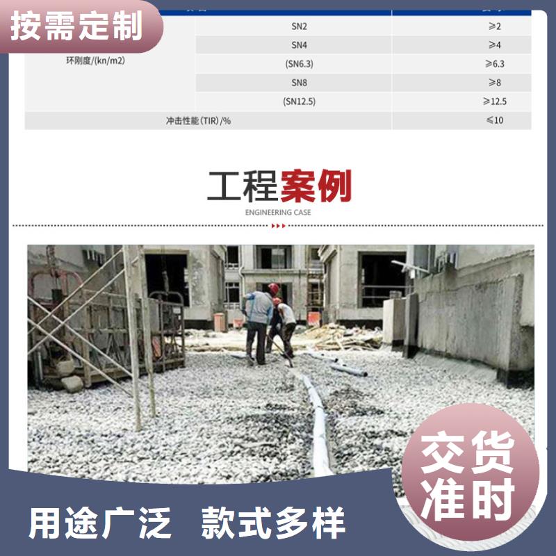 單壁打孔波紋管采購