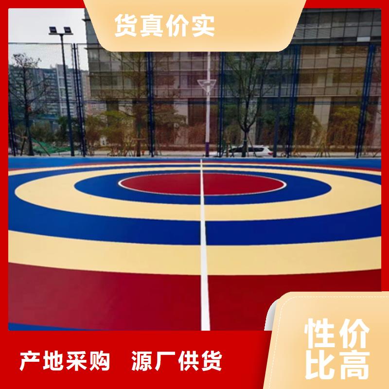 硅膠材料籃球場鋪設工藝