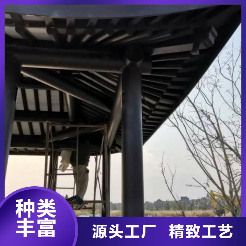 鋁合金古建-方形彩鋁排水管價格實惠工廠直供