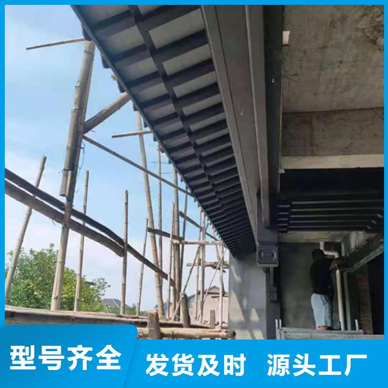 铝合金中式古建来厂考察