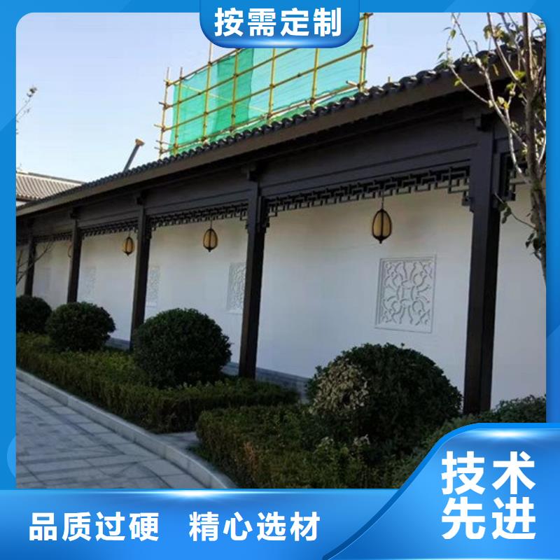 鋁合金古建-方形彩鋁排水管價格實惠工廠直供