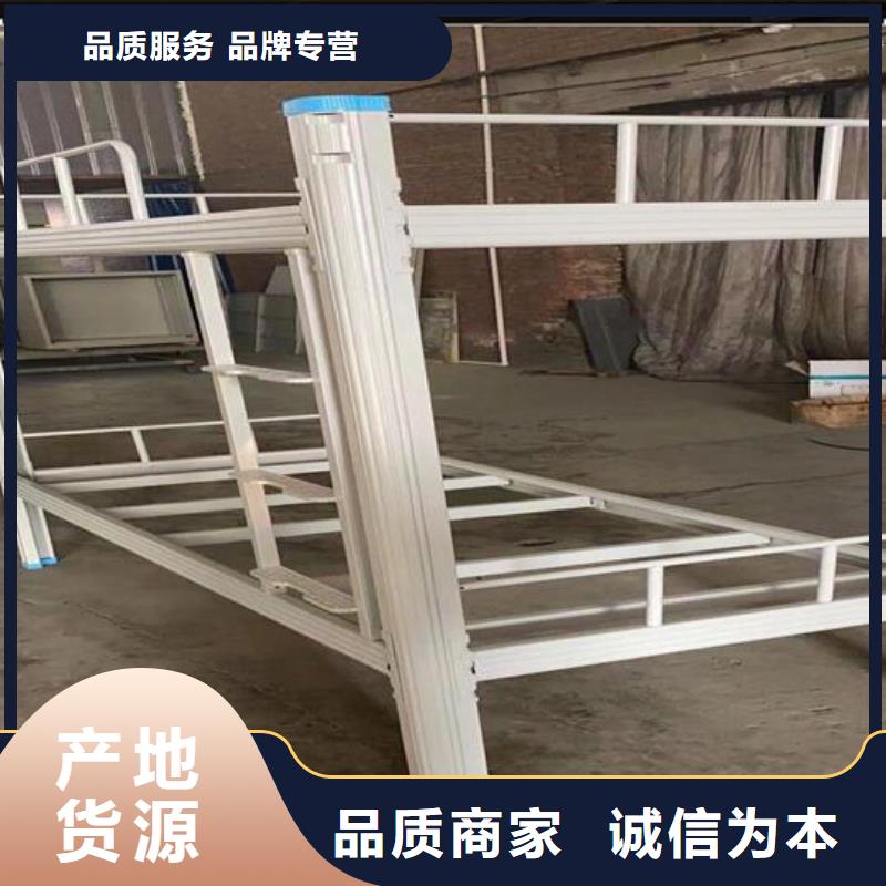 部隊制式單人床廠家/雙層鐵床/宿舍床