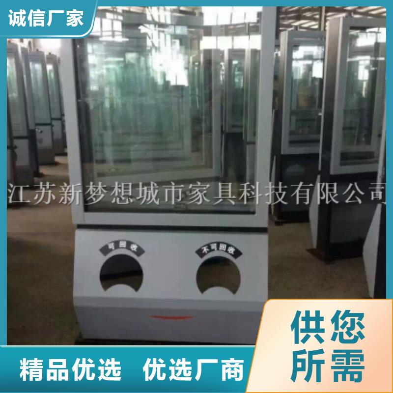 仿古太陽能廣告垃圾箱報價