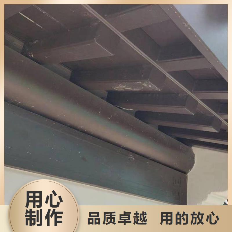 铝代木古建,别墅庭院石雕勾栏贴心服务