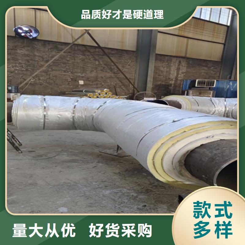 鋼套鋼巖棉保溫管聚氨酯保溫鋼管廠大庫存無缺貨危機