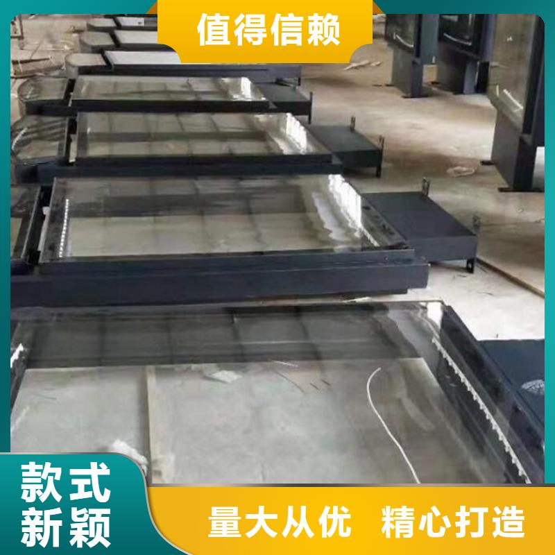 新款不銹鋼路滾動(dòng)燈箱用材講究