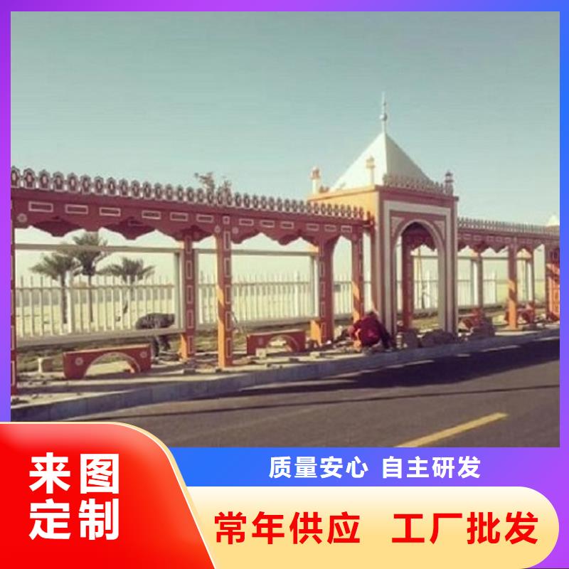 簡易款不銹鋼公交站臺價格優惠