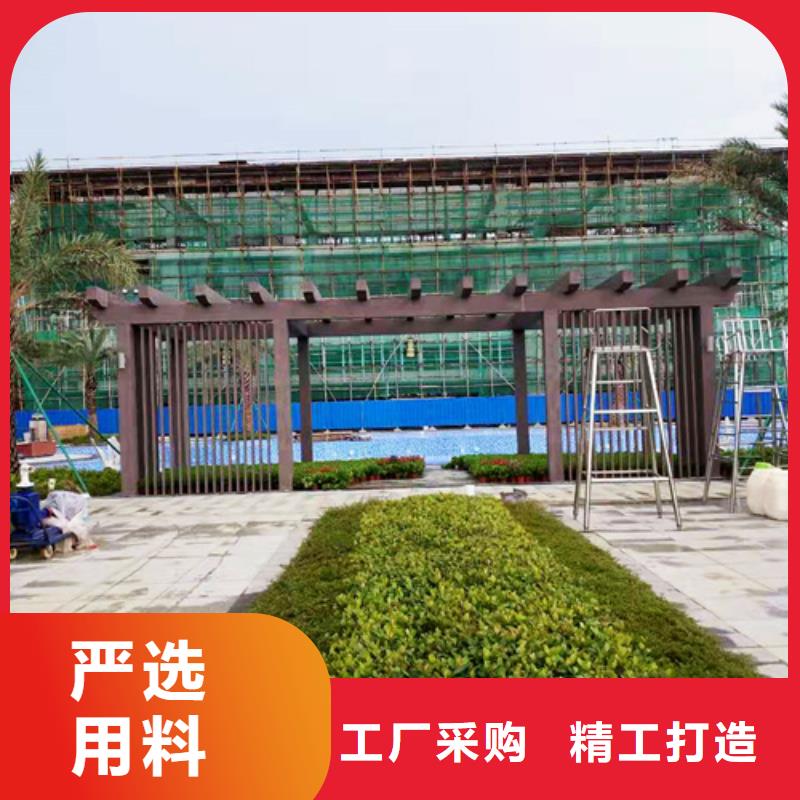 仿木紋漆全包施工價(jià)格#鐵藝花架#仿古建筑#涼亭廊架