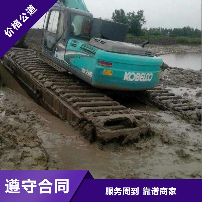 
濕地沼澤地挖掘機租賃高清圖