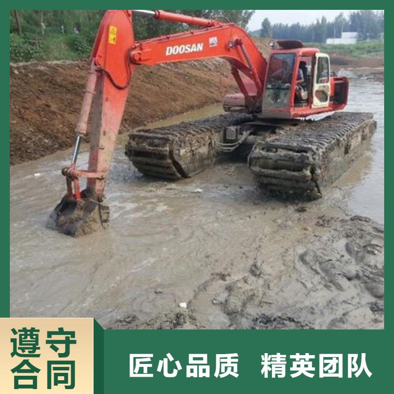 水上挖掘機租賃 濕地挖機租賃技術好