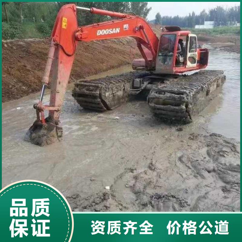 水上挖掘机租赁,租赁水陆挖机品质卓越