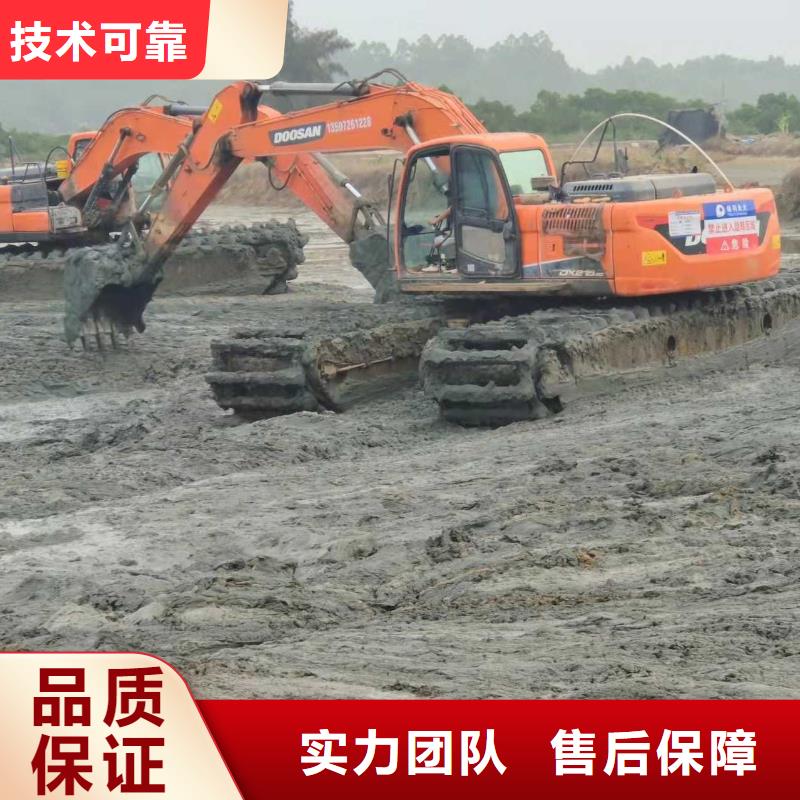 水陸挖掘機租賃高清圖