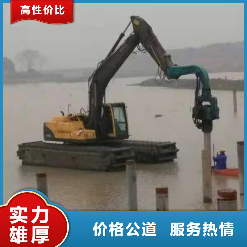 水上挖掘机租赁 大小船挖租赁出租好评度高