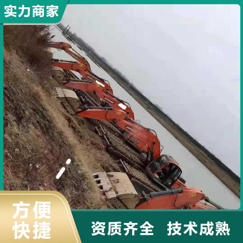 
水陸兩用挖機出租價