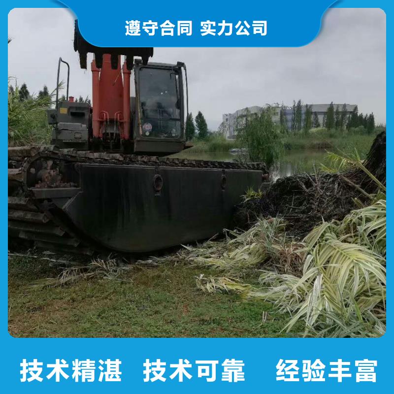 水上挖掘机租赁租赁湿地挖机专业可靠