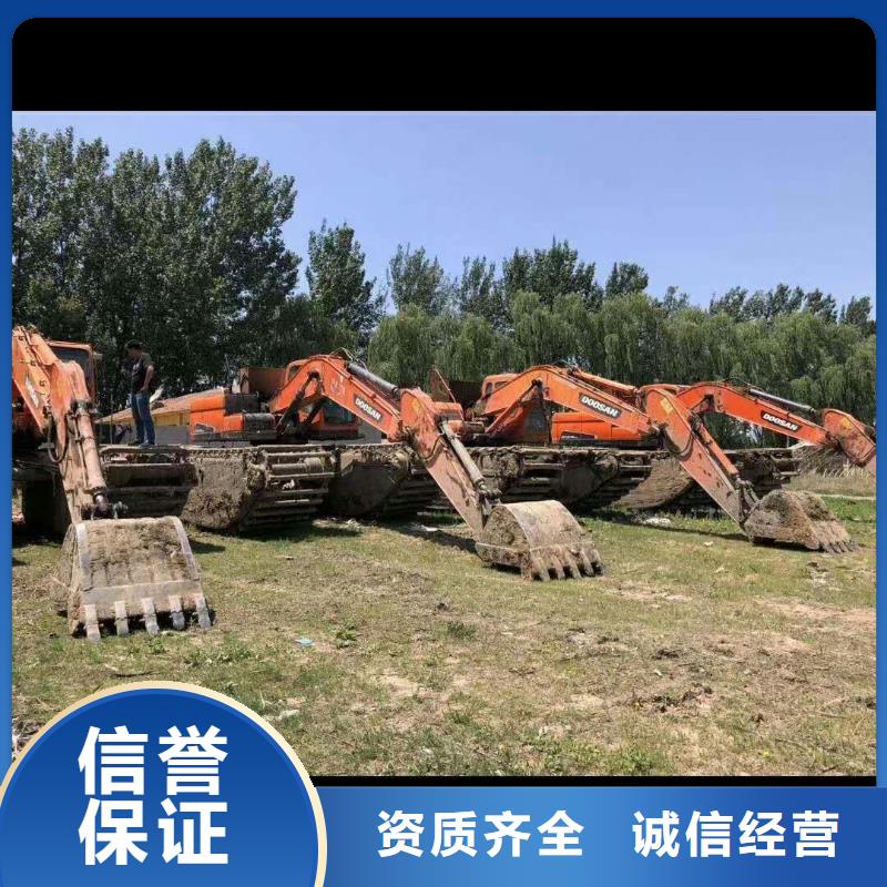  水上挖掘机租赁专业可靠