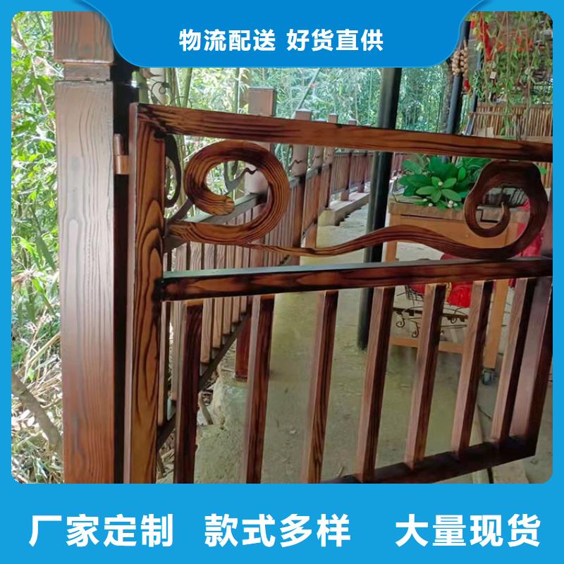 方鋼圓管木紋漆施工多少錢#鐵藝花架#仿古建筑#涼亭廊架