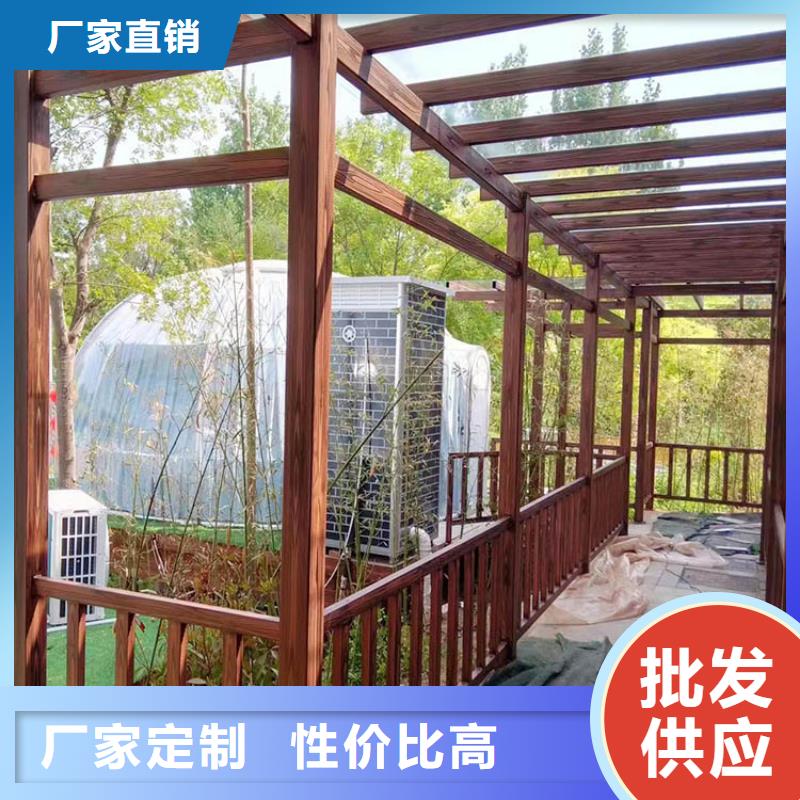 廊架長廊木紋漆多少錢一公斤#鋼結構建筑#金屬面#仿古建筑