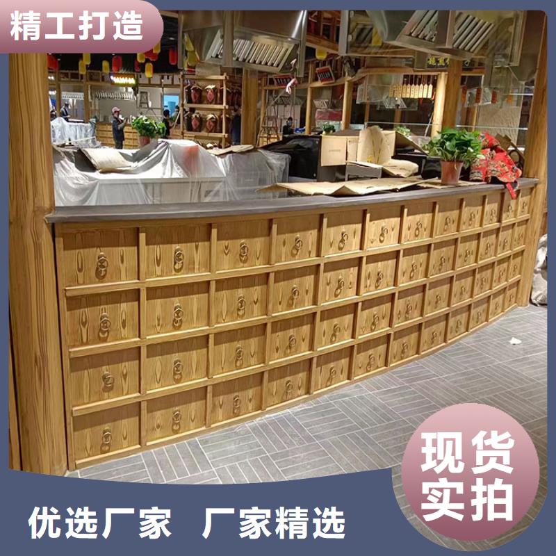 生態復古木紋漆施工廠家#不銹鋼#長廊花架#廊架護欄